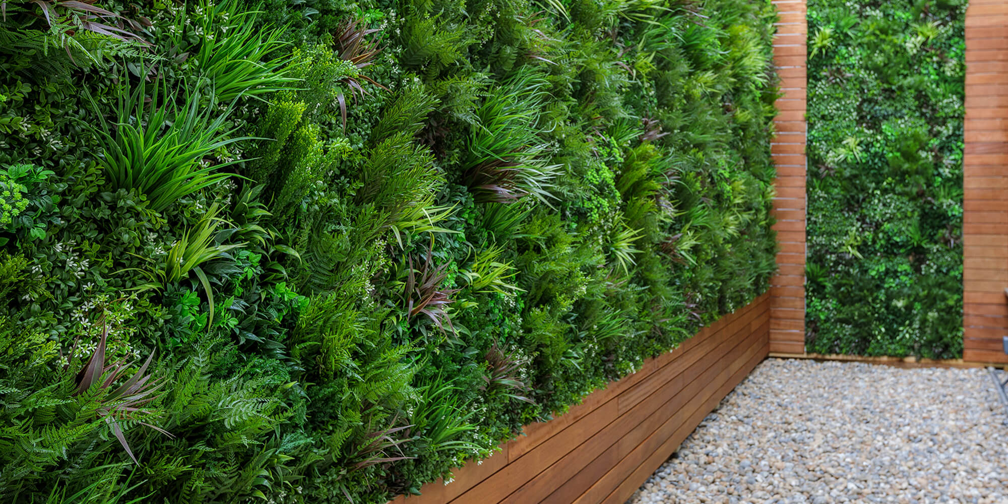 Hotel green Wall Project | LazyLawn